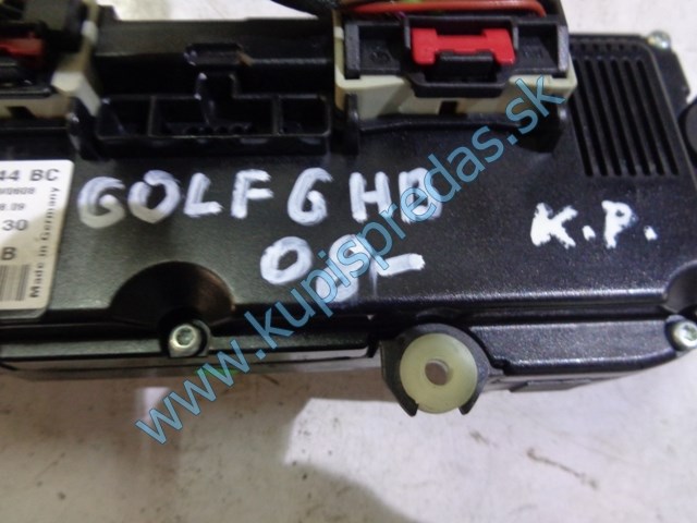 panel  na ovládanie klimatizácie na vw volkswagen golf VI, 5K0907044BC